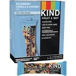 Kind Bars, Gluten Free, Blueberry Vanilla Cashew, 12 Pack - 12 pack, 1.4 oz bars