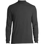 Lands' End Men's Super-T Mock Turtleneck