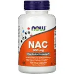 Now NAC, 600 mg, Veg Capsules - 100 veg capsules