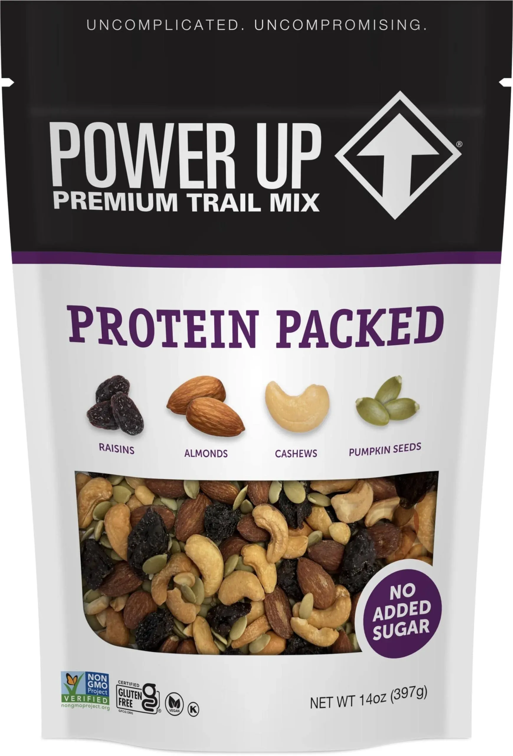 Power Up Protein Packed Trail Mix 14oz, Gluten Free, Vegan, Non-GMO