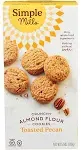 Simple Mills Cookies, Almond Flour, Crunchy, Toasted Pecan - 5.5 oz