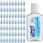 Purell Advanced Gel Hand Sanitizer, 1 oz Flip Cap Bottle, Clean, 72/Carton