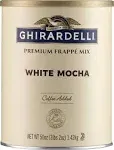 Ghirardelli White Mocha Frappe, 3.12 Pound