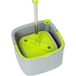 360 Spin Mop Bucket Set With Spin Wringer, Mop And Wringer Set, Microfiber Mop