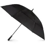 Totes Black Vented Golf Canopy Umbrella