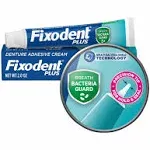 Fixodent Plus Scope Antibacterial Denture Adhesive Cream 2oz 1 Pack