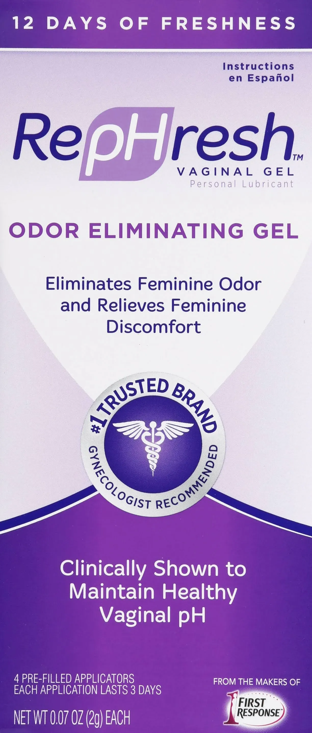 Rephresh Vaginal Gel 4 ct