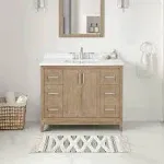 Ove Decors Maverick 42 in. Single Sink Bathroom Vanity in Antique Oak