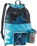 TYR Big Mesh Mummy Backpack - Blue