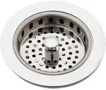 Everflow Heavy Duty Sink Strainer with Chrome Plated Solid Brass Body