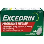 Excedrin Migraine 24 Caplets