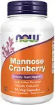 Now - Mannose Cranberry - 90 Veg Capsules