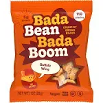 Enlightened Bada Bean Bada Boom - Plant-Based Protein Gluten Free Vegan Crunchy Roasted Broad (Fava) Bean Snacks 100 Calories per Serving Buffalo Win