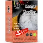 Yuho Shirataki Konjac Pasta and Rice Variety 8 Pack Inside, Vegan, Low Calorie Food, Gluten Free, Fat Free, Keto Friendly, Low Carbs, Healthy Diet