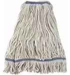 Winco MOP-32W 32 oz. White Looped End Mop Head