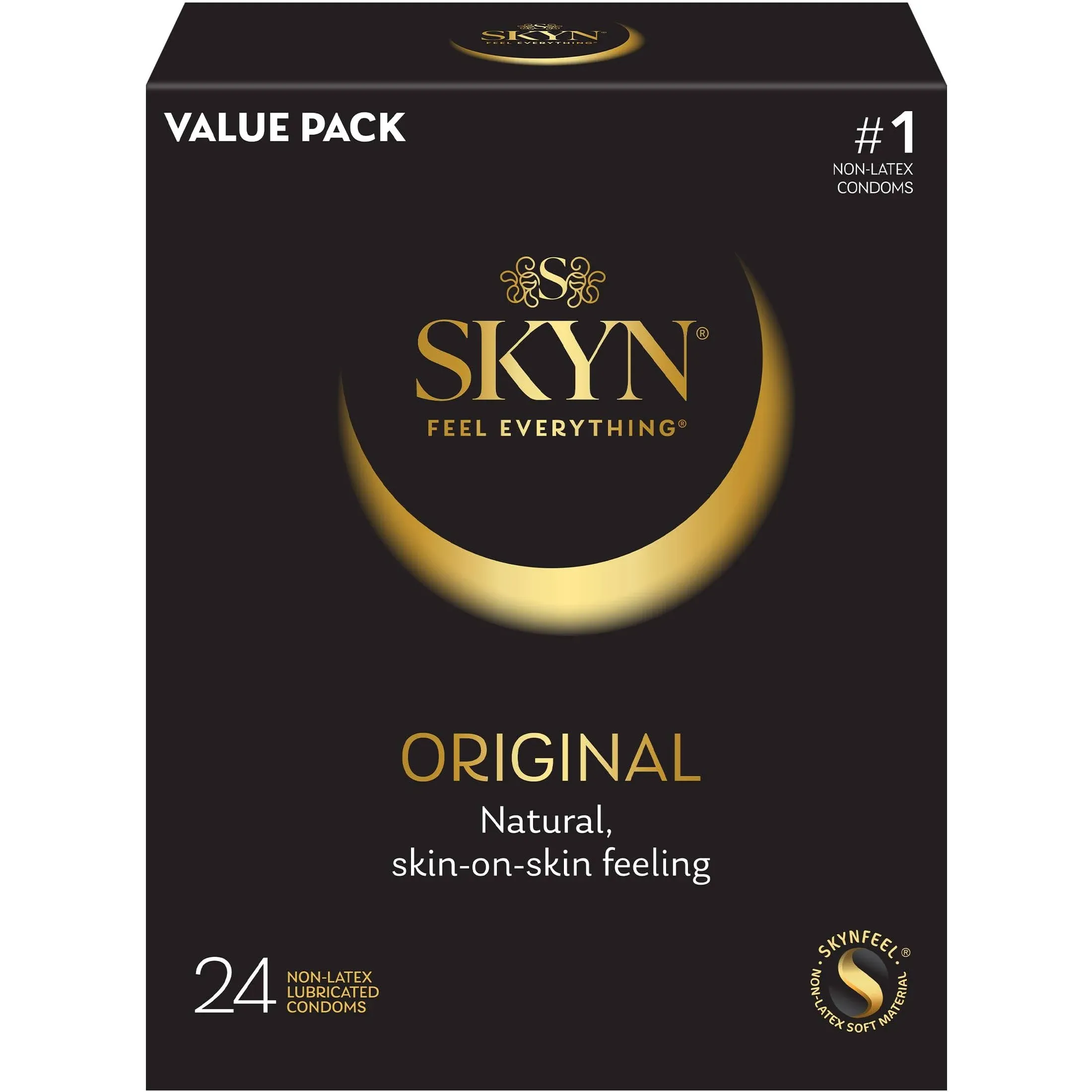 Lifestyles Skyn Premium Polyisoprene Non-Latex Condoms - 24 count