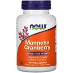 Now Foods Mannose Cranberry 90 VCaps