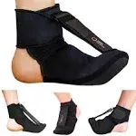 Copper Compression Plantar Fasciitis Night Sock. Soft Foot Stretching Boot for Foot Pain and Metatarsalgia. Recovery While You Rest and Sleep.