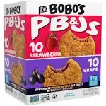 (20 Count) Bobo&#039;s Oat Bites Variety Pack PB&amp;J  Strawberry/gra<wbr/>pe LOT OF 2