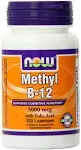 Methyl B 12 5000 mcg 120 lozenges By Now Foods