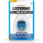 Listerine Ultraclean Dental Floss, Oral Care, Mint Flavored, 30 Yards (Pack of 6)