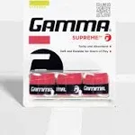 Gamma Supreme Overgrip Red