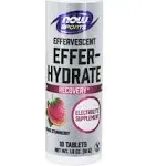 Sports, Effer-Hydrate, Orange Strawberry, 10 Tablets, 1.8 oz (51 g)