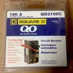 Square D QO2100 Circuit Breaker