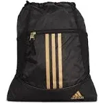 Adidas Alliance II Sackpack - Black/Gold