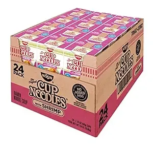 Product of Nissin Cup Noodles with Shrimp, 24 pk./2.25 oz.