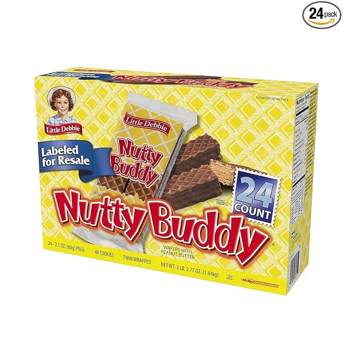 Little Debbie Nutty Buddy Bars