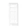 80'' Solid Wood Glass Painted French Doors