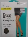 L'eggs Everyday Regular St 4 Pair Nude / Q