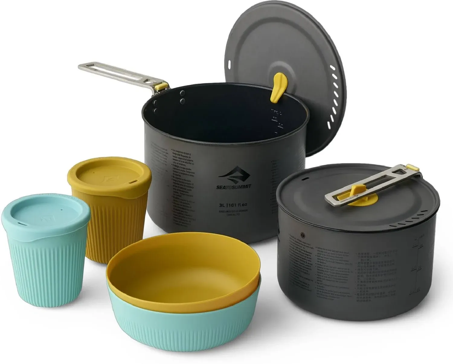 Frontier Ultralight Two Pot Cook Set - (6 Piece) (Like New)