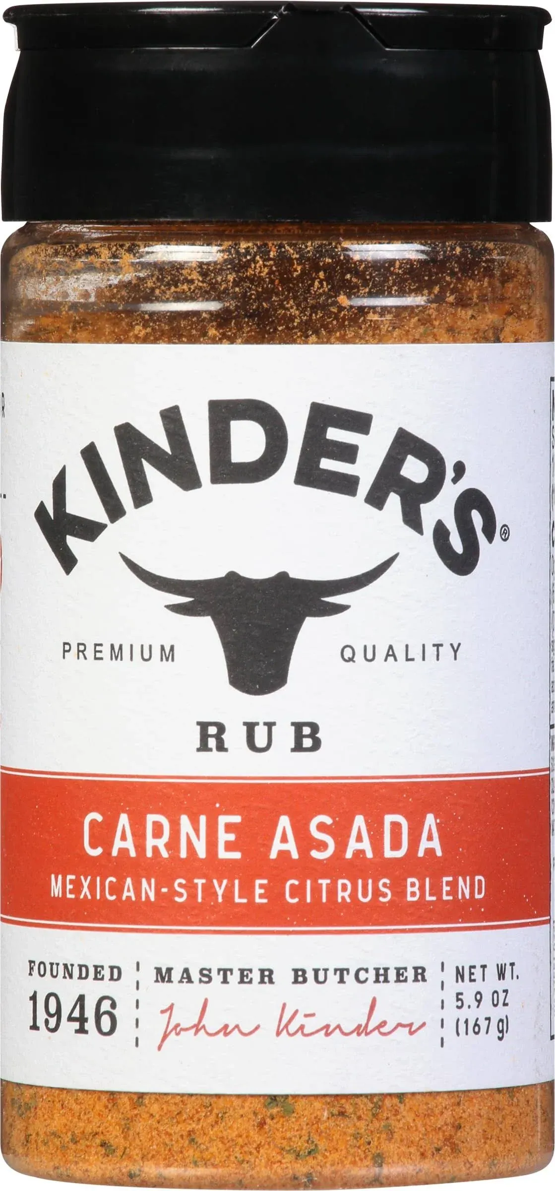 Kinder's Rub, Carne Asada - 5.9 oz