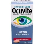 Ocuvite Eye Vitamin & Mineral Supplement, with Lutein, Tablets - 120 tablets