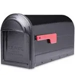 Architectural Mailboxes Barrington Post Mount Mailbox - Black