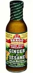 Organic Dressing &amp; Marinade with Apple Cider Vinegar, Ginger &amp; Sesame, 12 fl oz