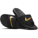 Nike Kawa Slide GS 'Black Gold'