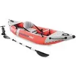 INTEX Excursion Pro Inflatable Kayak Series: Includes Deluxe 86In Kayak Paddles 