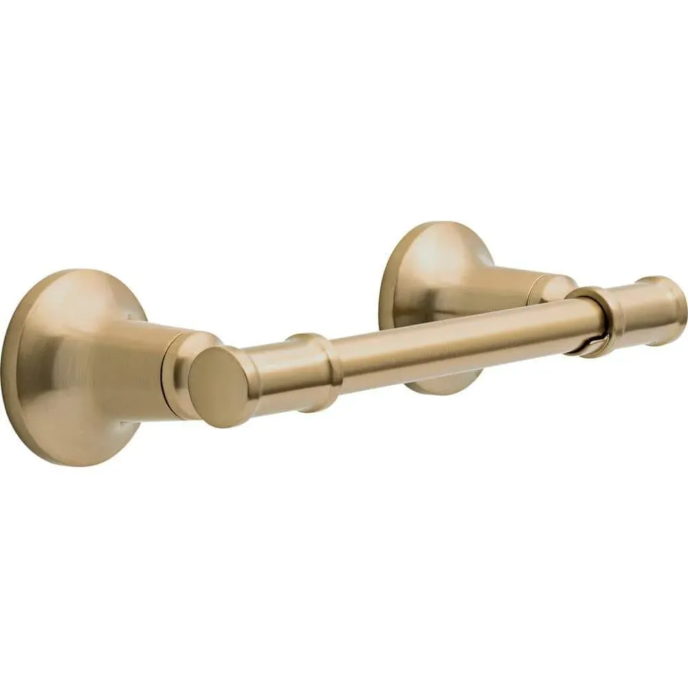 Delta Chamberlain Wall Mount Pivoting Toilet Paper Holder in Champagne Bronze