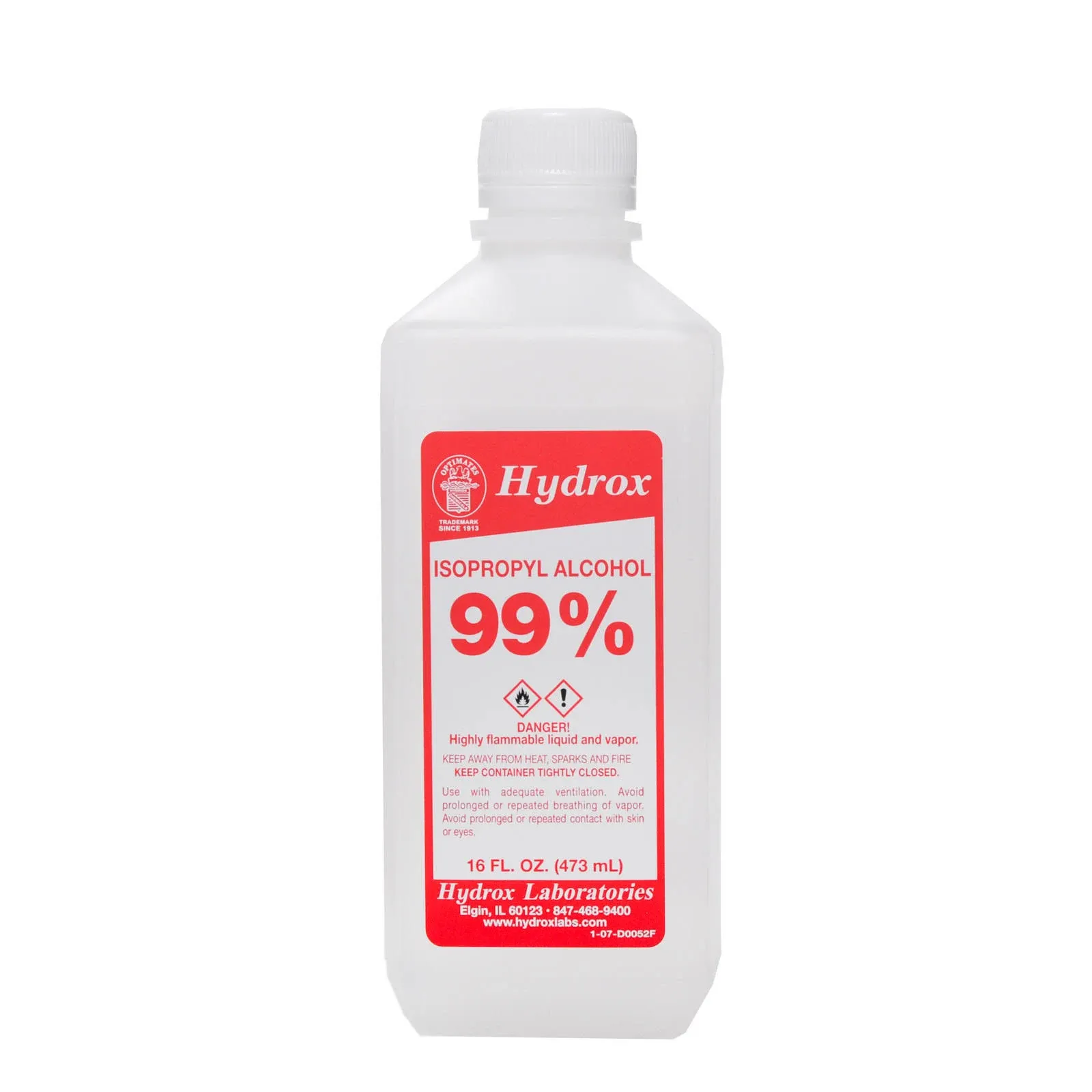 Swan 99% Isopropyl Alcohol 16oz White Cap