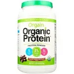 Orgain Organic Protein Powder Plant Based Creamy Chocolate Fudge