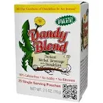 Dandy Blend Instant Herbal Beverage with Dandelion 25 Pouches