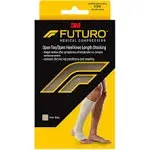 3M Futuro Open Toe / Heel Knee Length Stocking Sz L Unisex Beige Firm 1 Stocking