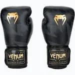 Venum Razor Boxing Gloves - Black/Gold - 16 oz - Venum