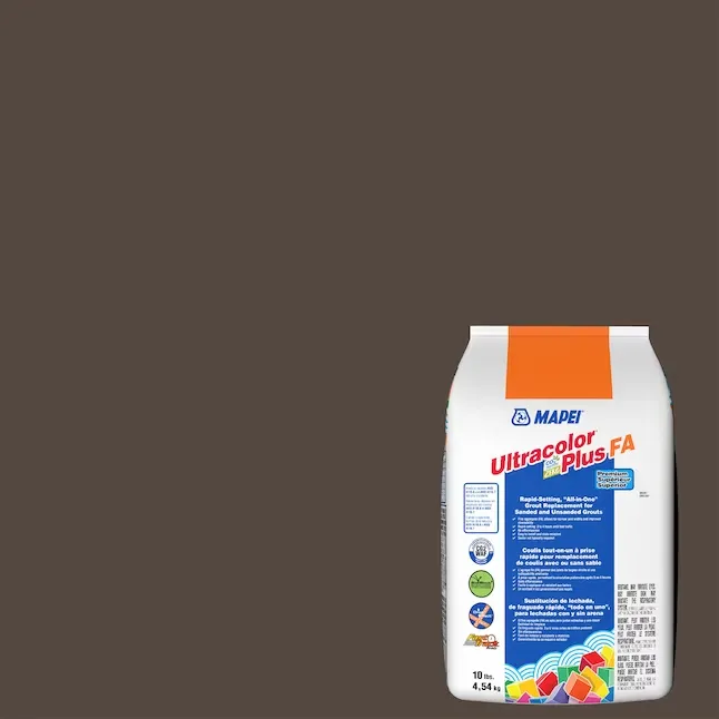 Mapei Ultracolor Plus Fa 10-lb Chocolate All-in-One Grout