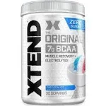 Xtend XTEND Original BCAA Powder 7g BCAA and 2.5g L-Glutamine, Sugar Free Post Workout Muscle Recovery Drink with Amino Acids for Men & Women, 30 Servings