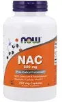 Now Foods NAC 600 mg - 250 Capsules