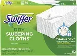 Swiffer Sweeper Dry Sweeping Pads, Unscented - 52 count